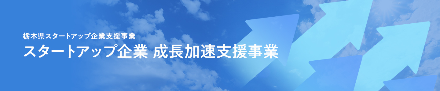 栃木県スタートアップ企業支援事業 | スタートアップ企業成長加速支援事業